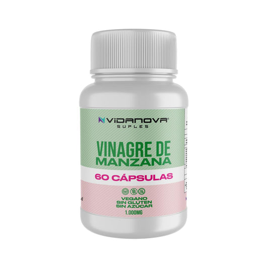 VINAGRE DE MANZANA 60 CAPSULAS