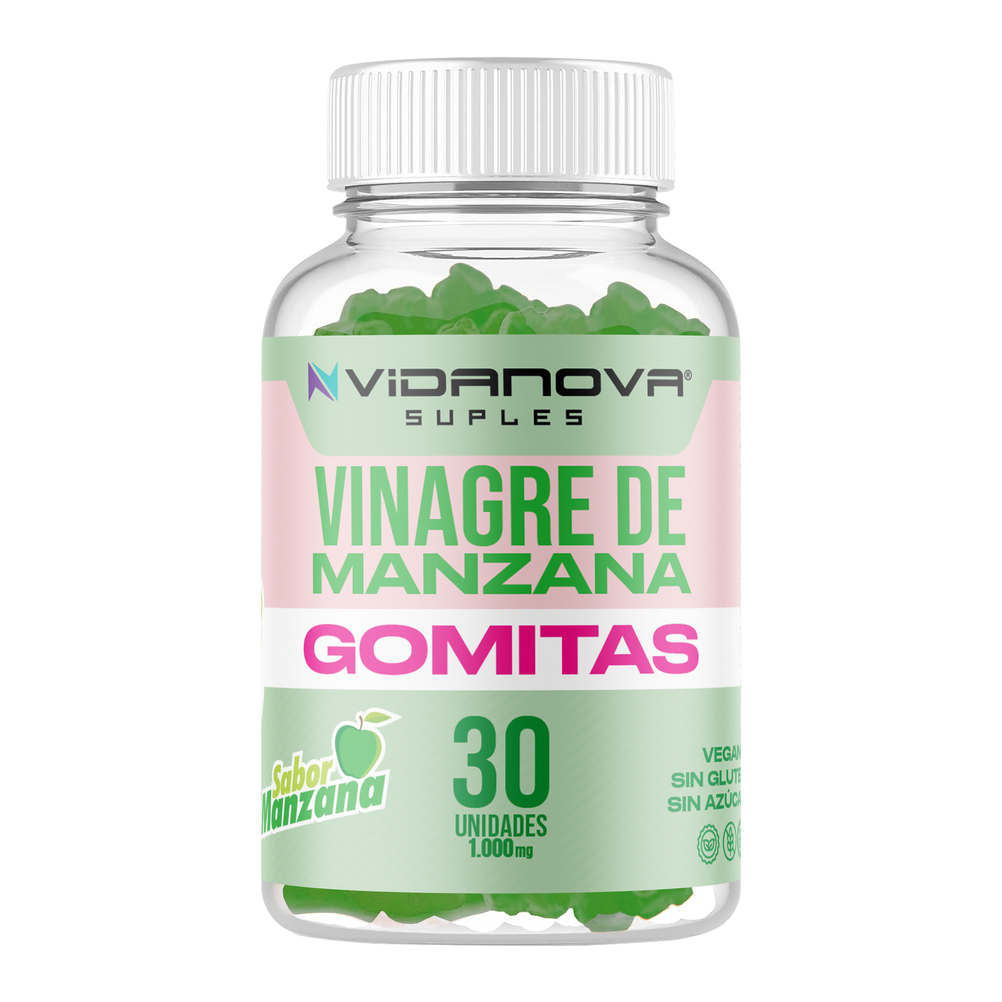 GOMITAS PREMIUM VITAMANZANA - control de peso