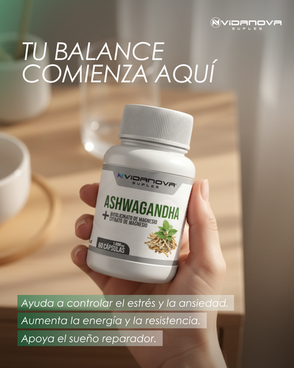 ASHWAGANDHA PREMIUM 60 CAPSULAS